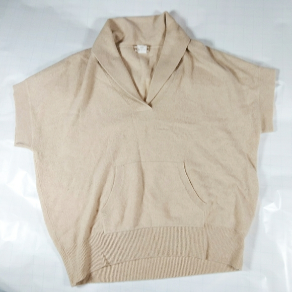 J. Crew Sweaters - J.Crew 100% Cashmere Cowl Neck Kangaroo Pouch